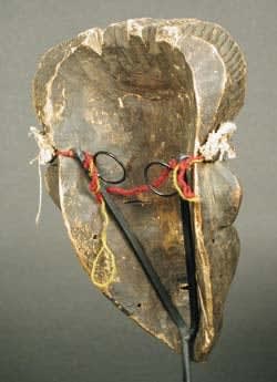 Bassa Wooden Dance Mask, 20th Century CE