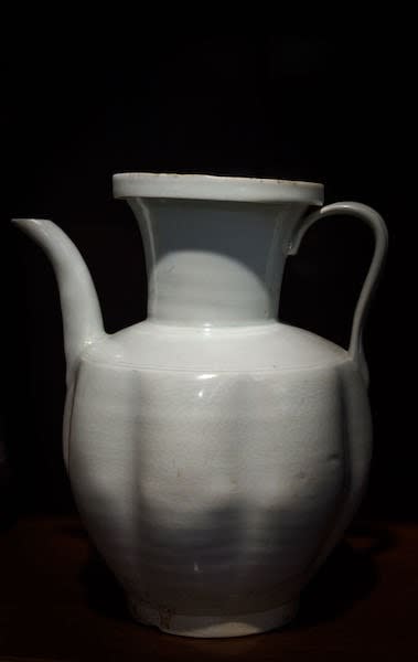 Song Dynasty porcelain ewer, 960 BCE - 1279 BCE
