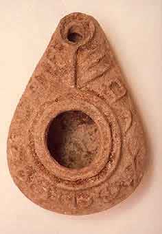 Byzantine Oil Lamp, 400 CE - 600 CE