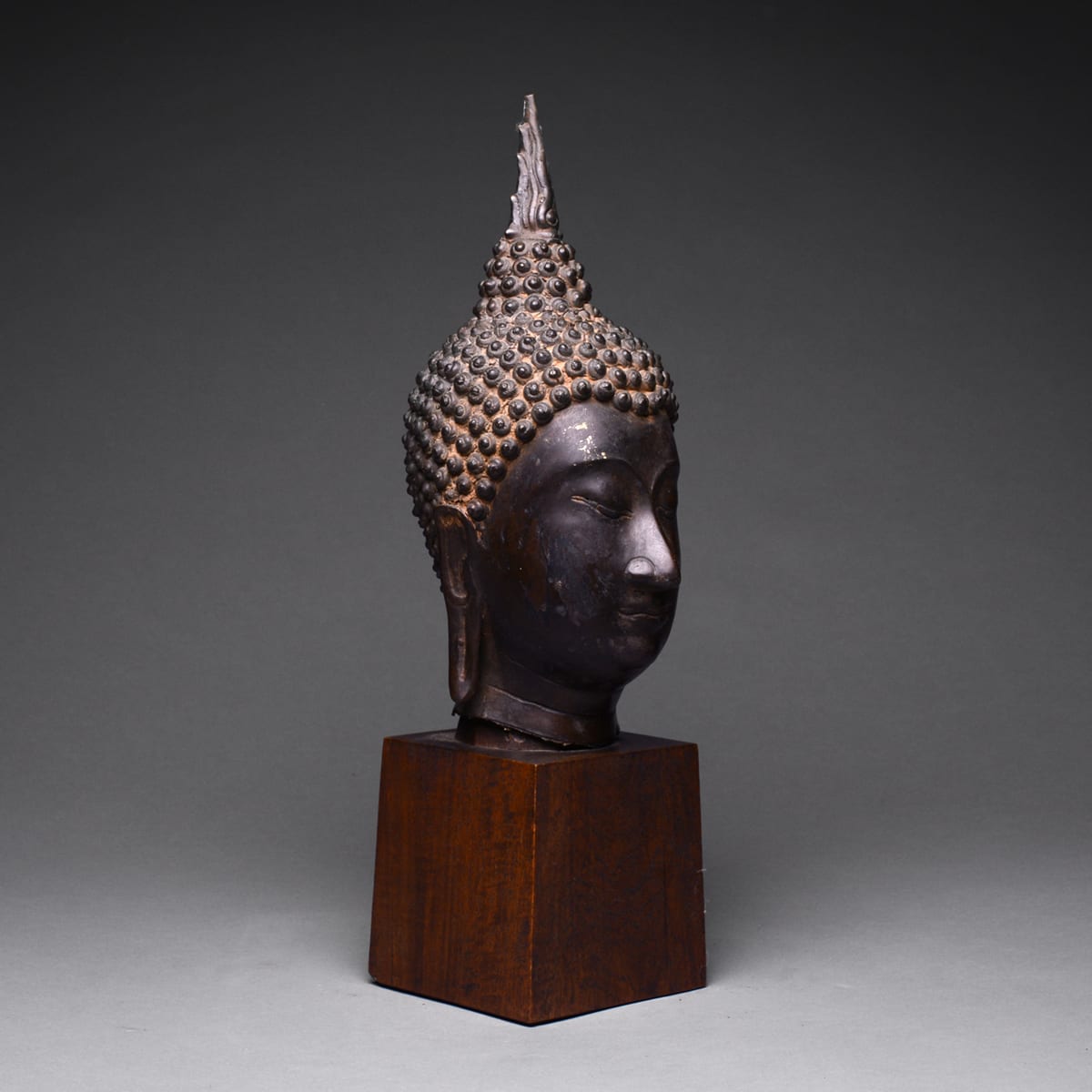 Ayutthaya Bronze Buddha Head, 1350 AD to 1564 AD