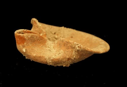 Early Israelite Terracotta Oil Lamp, 1000 BCE - 587 BCE