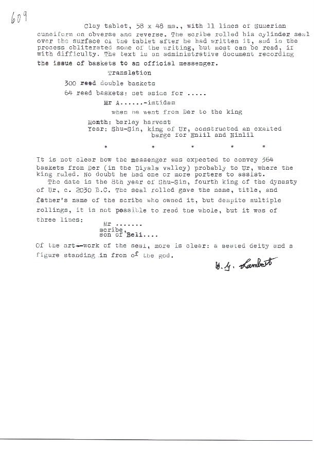 Sumerian Cuneiform Tablet, 2030 BCE