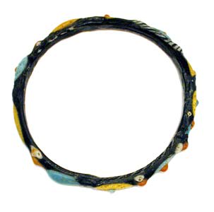 Roman Glass Bangle, 1st Century CE - 3rd Century CE