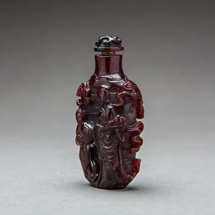 Horn Snuff Bottle, 1800 CE - 1900 CE