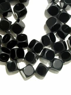 Black Onyx Bead Necklace