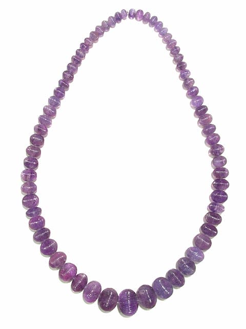 Amethyst Bead Necklace