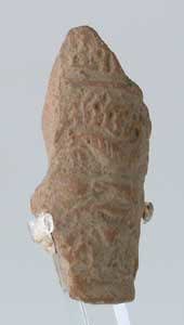 Roman Period Terracotta Sculpture of the Head of Bes, 200 BCE - 200 CE