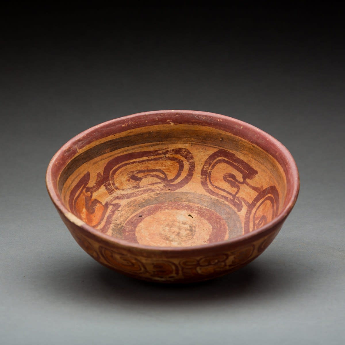 Mayan Copador Polychrome Bowl, 300 CE - 900 CE