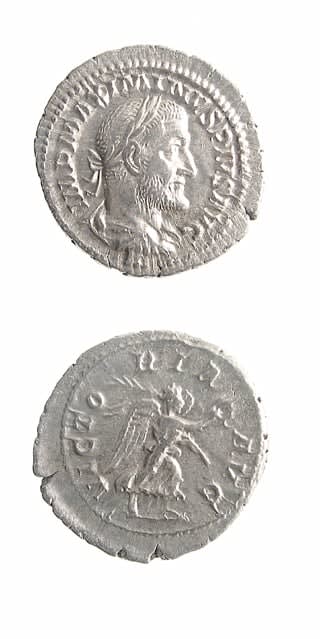 SIlver Denarius of Emperor Maximinus I, 235 CE - 238 CE