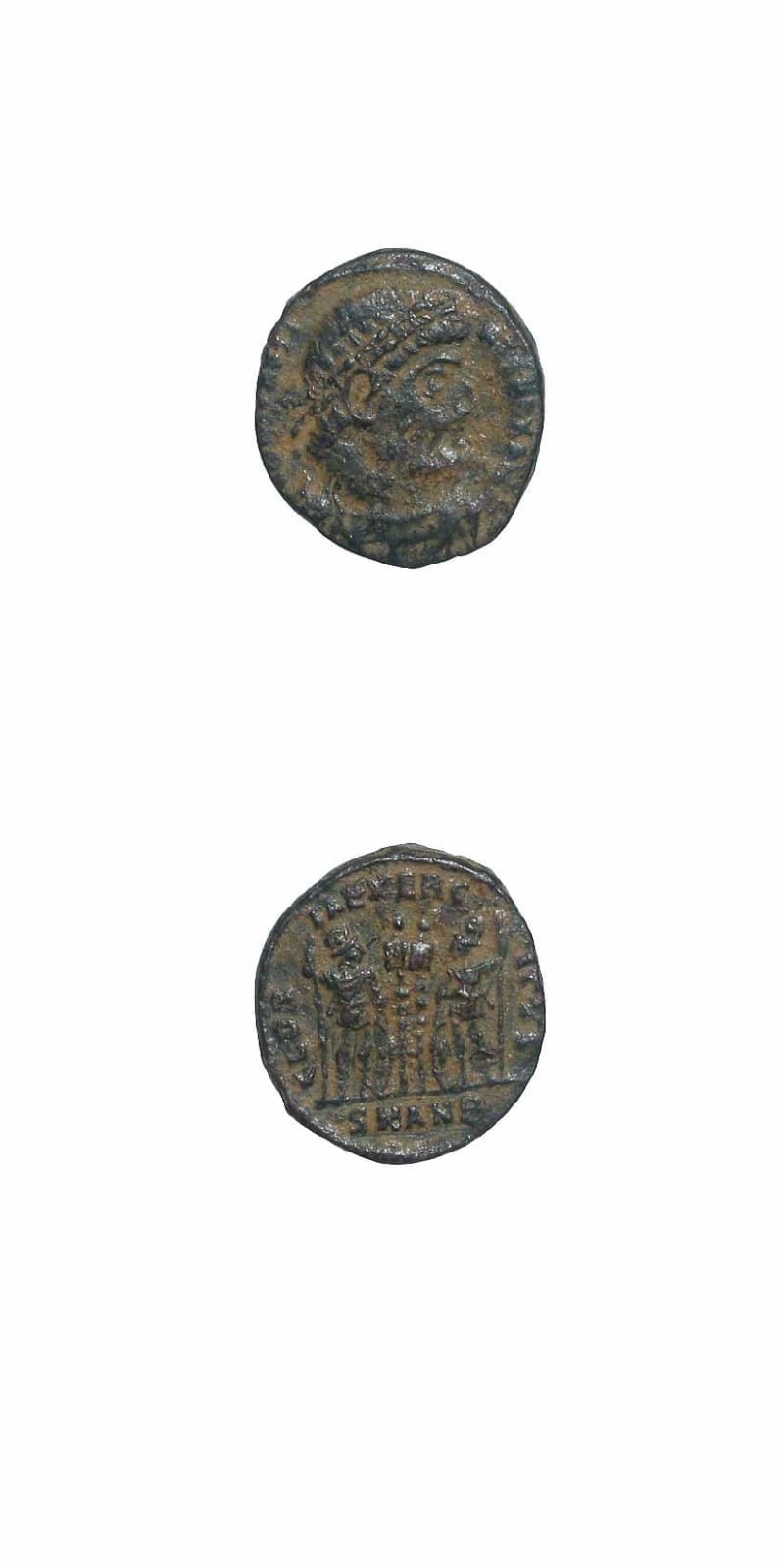 Bronze Coin of Emperor Constantine I the Great, 307 CE - 337 CE