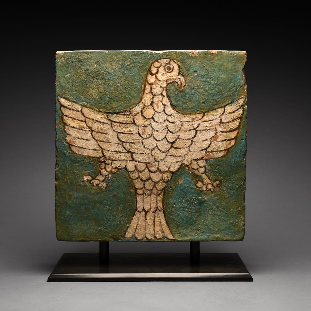 Assyrian Brick Tile Depicting an Eagle, 1000 BCE - 800 CE
