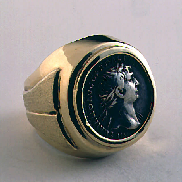 Silver Denarius of Roman Emperor Trajan, 98 CE - 117 CE