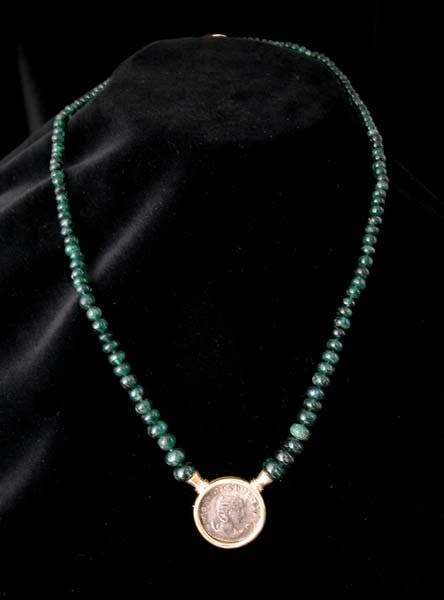 Silver Coin of Roman Empress Otacilia Severa Wife of the Emperor Philip I, 244 CE - 249 CE