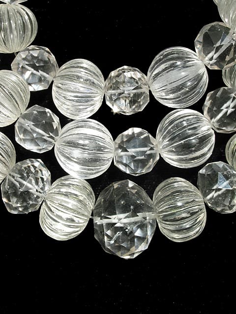 Rock Crystal Bead Necklace