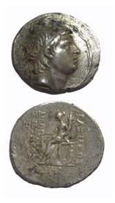 Seleucid Silver Tetradrachm of King Demetrios I, 162 BCE - 150 BCE