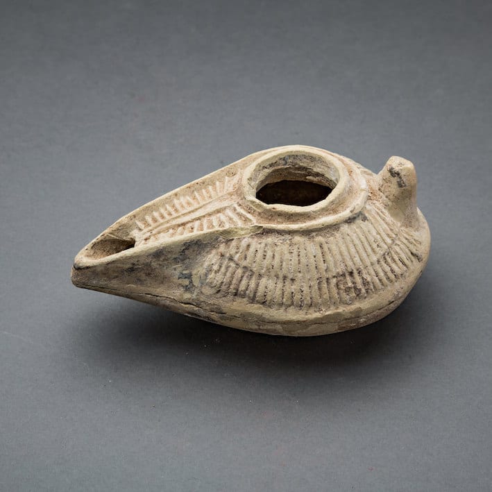 Byzantine Oil Lamp, 400 CE - 600 CE
