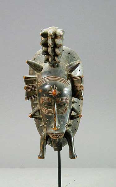 Senufo Wooden Kpeliyee Mask, 1870 BCE - 1910 CE