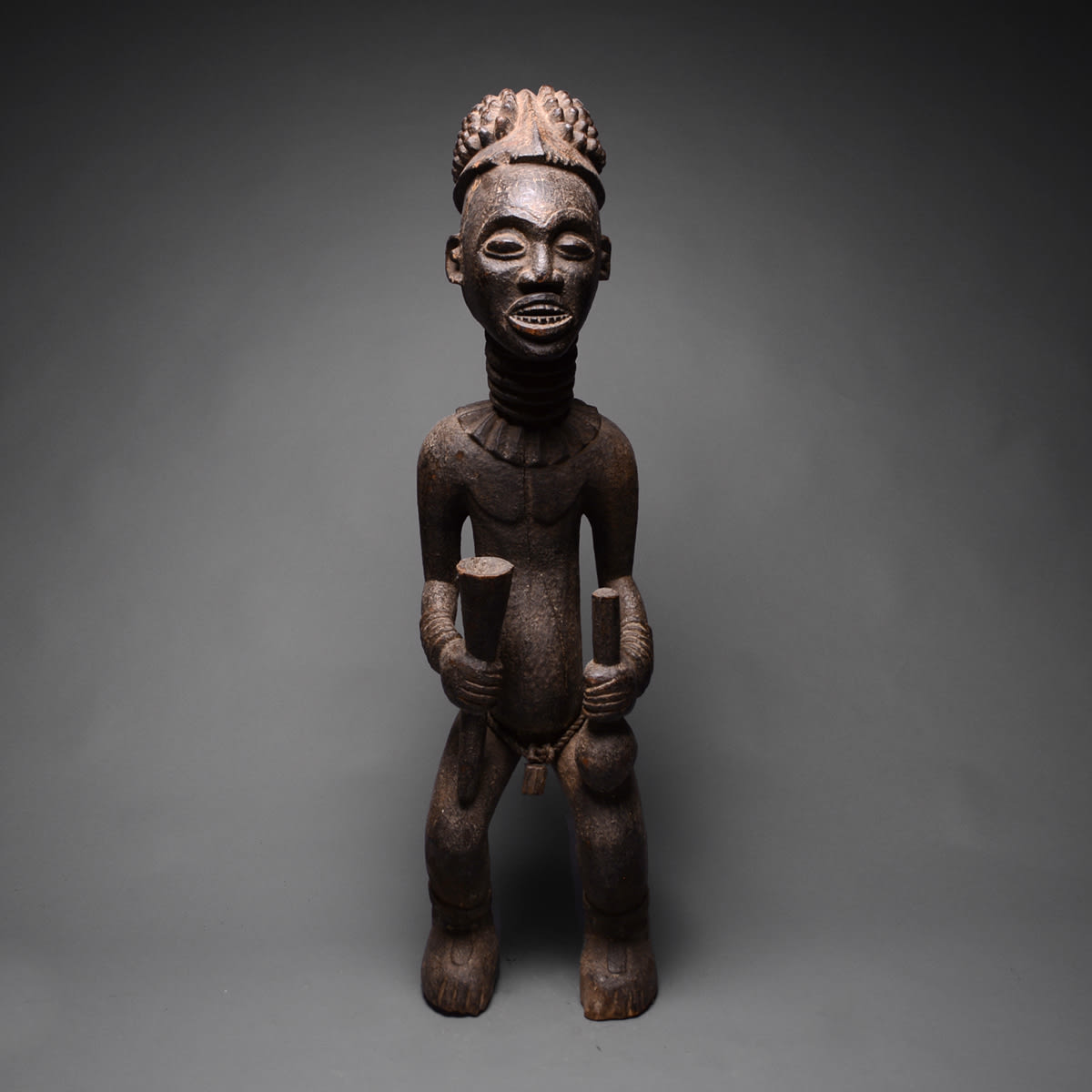 Grasslands Standing Male Figure, 20th Century AD
