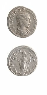 Silver Denarius of Julia Soaemias, 218 CE - 222 CE
