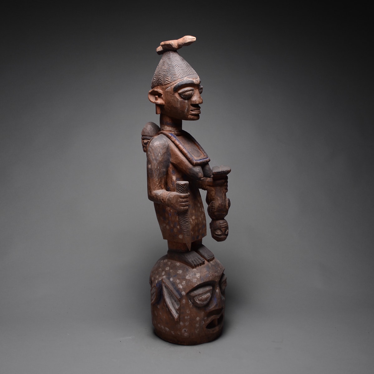 Yoruba Wooden Epa Mask, Yoruba Wooden Epa Mask