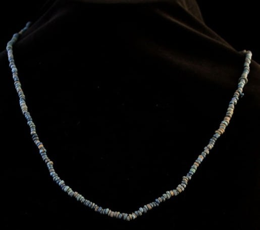 Necklace of Faience Mummy Beads, 1600 BCE - 1100 BCE