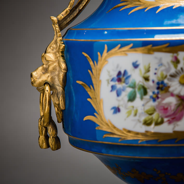 Pair of large Sevres vases, 1900 BCE