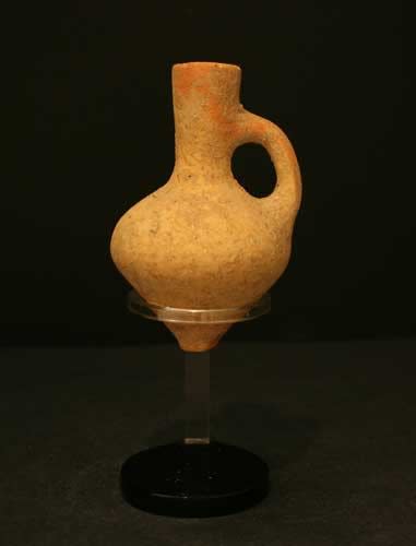 Iron Age Terracotta Juglet, 900 BCE - 700 BCE