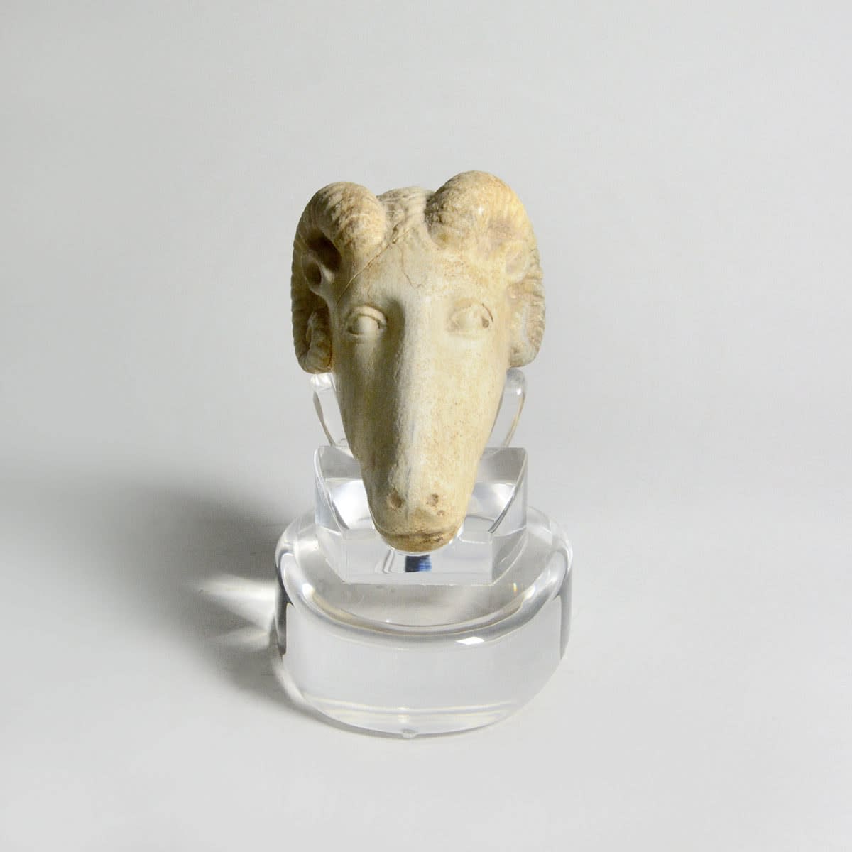 Roman Sculpture of a Ram's Head, 100 CE - 300 CE