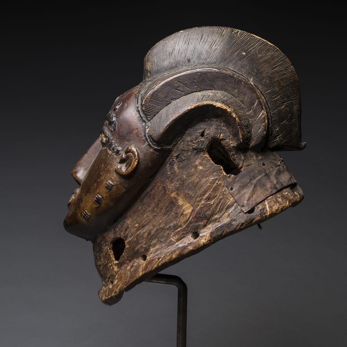Southern Guro Wooden Mask, 19th Century CE - 20th Century CE