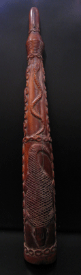 Kongo Ivory Horn, 20th Century CE