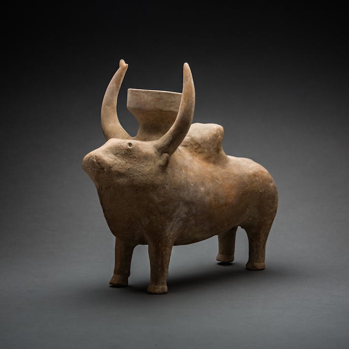 Indus Valley Terracotta Zebu Bull, 3000 BCE - 2000 BCE