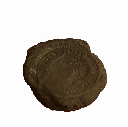 Roman Counterfeiter's Coin Mold, 250 CE - 350 CE