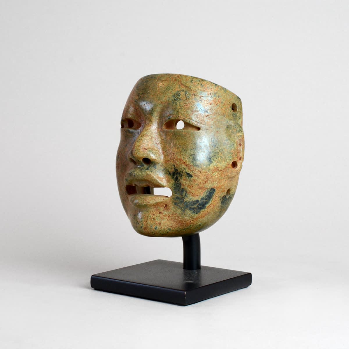 Olmec Jade Maskette, 1200 BCE - 500 BCE