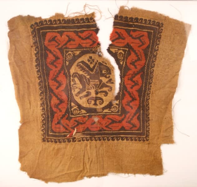 Coptic Textile Fragment, 400 CE - 600 CE
