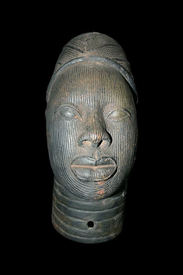 Ife Bronze Head, 17th Century CE - 19th Century CE