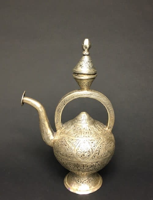 Moghul Silver Tea Pot