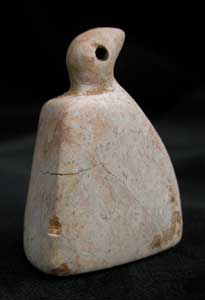 Bird Effigy Votive Seal with an Intaglio, 4000 BCE - 3000 BCE