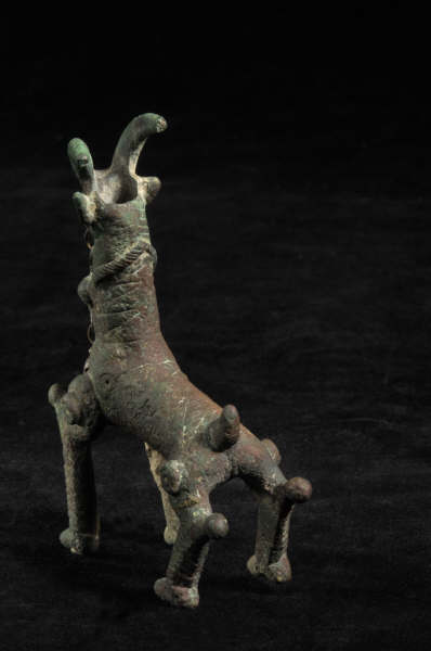 Sassanian Bronze Sculpture of a Ram, 200 CE - 600 CE