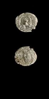 Silver Denarius of Emperor Elagabalus, 220 CE - 222 CE