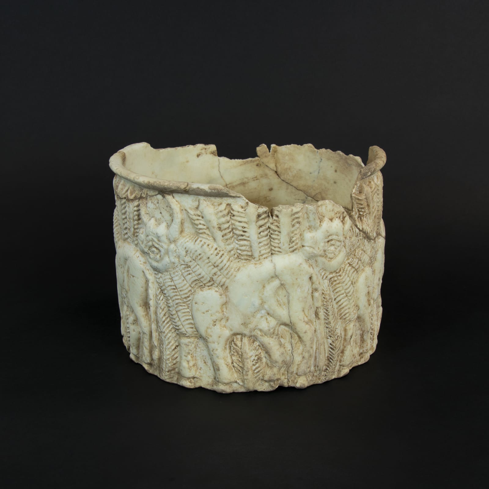 Sumerian Alabaster Vessel, 3000 BCE - 2000 BCE