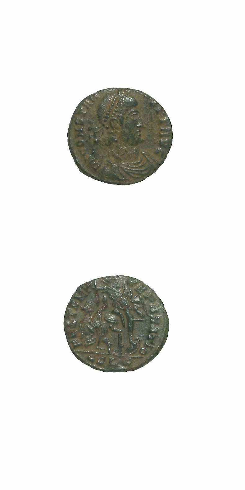 Bronze Centenionalis of Emperor Constantius II, 348 CE - 361 CE