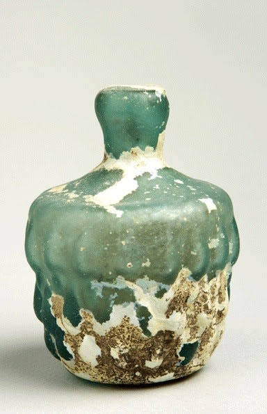 Glass Bottle, 10th Century CE - 11th Century CE