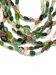Mixed Tourmaline Bead Necklace