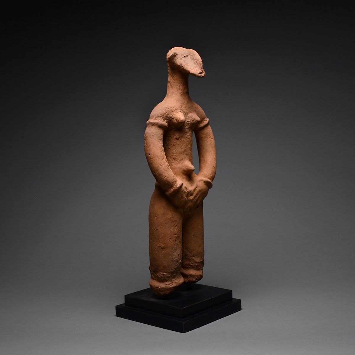 Bankoni Terracotta Sculpture of a Woman, 12th Century CE - 16th Century CE