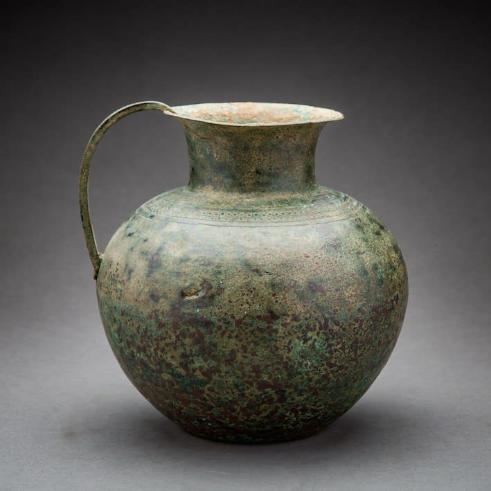 Bronze Sassanian Jug, 200 CE - 600 CE