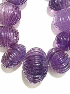 Amethyst Bead Necklace