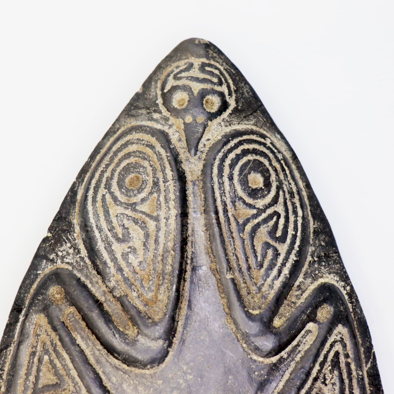 Taíno Petaloid Celt, depicting Two Birds, Fifteenth Century AD