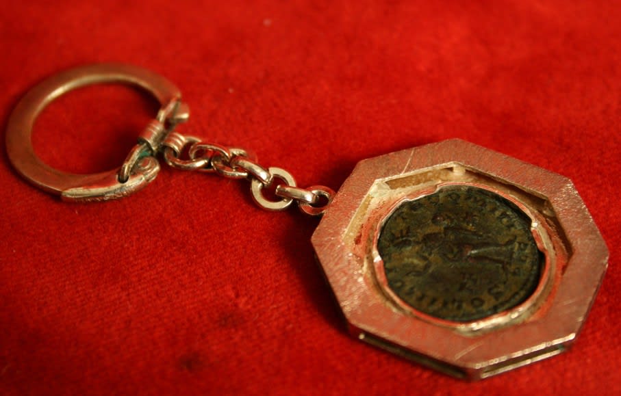 Bronze Coin Of Roman Emperor Constantine The Great, 307 CE - 337 CE