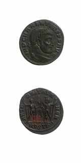 Bronze Follis of Emperor Maxentius, 306 CE - 312 CE