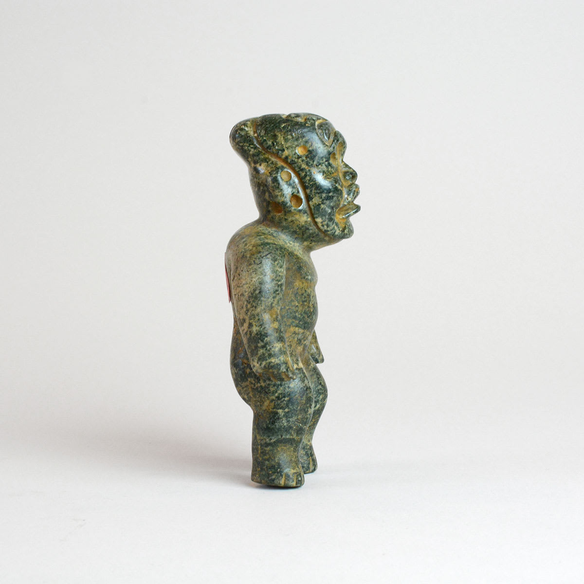 Olmec Jade Figure, 1200 BCE - 600 BCE